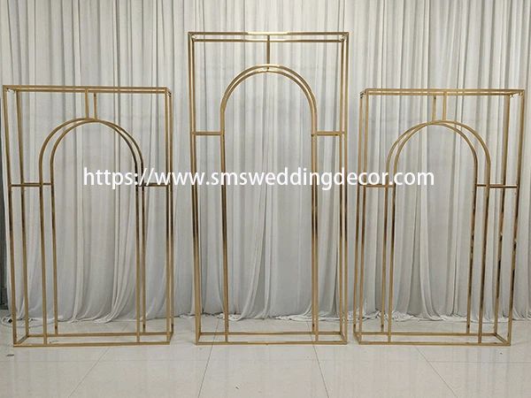 gold wedding arch gold wedding arch