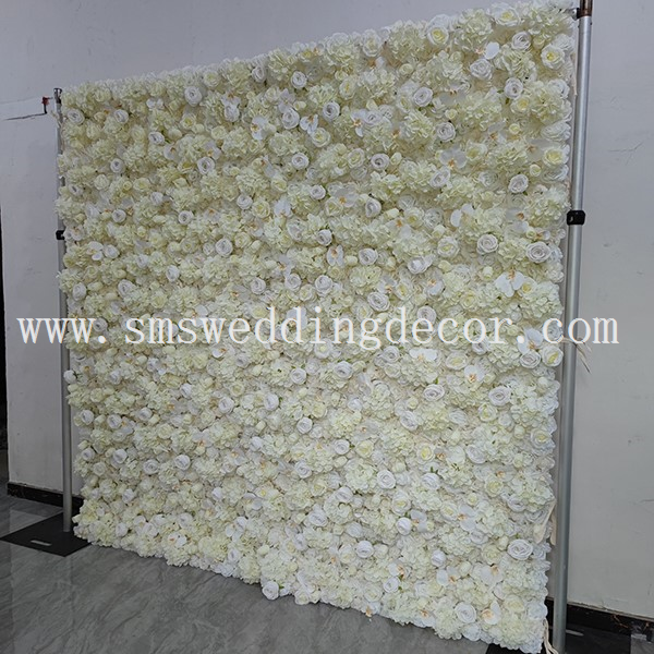flower wall for bridal shower