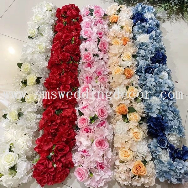 Artificial Flower Table Runner