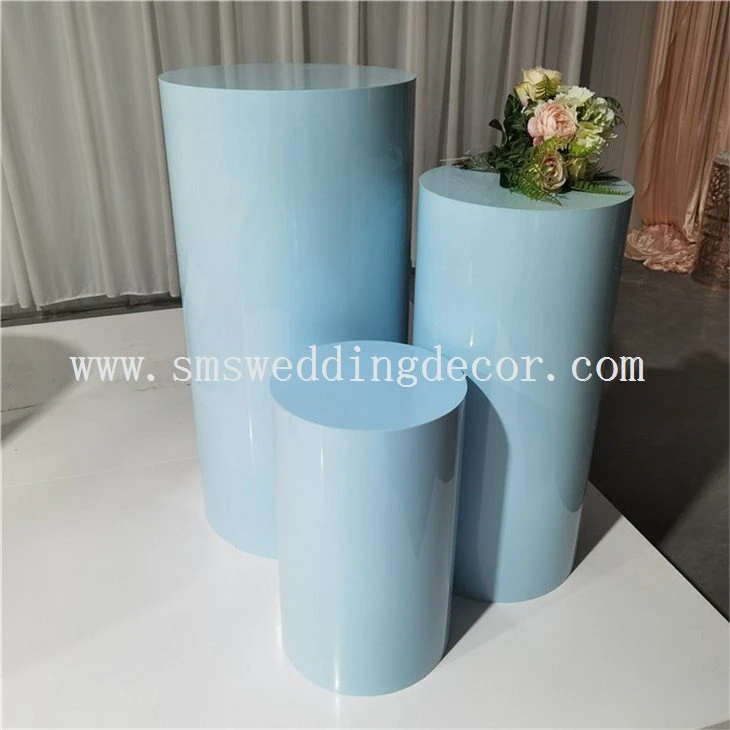 cylinder pedestal display
