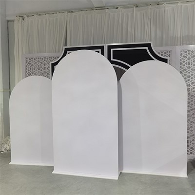 DIY ฉากหลังโค้ง