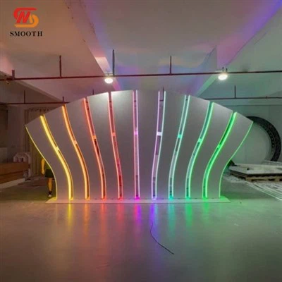 ฉากหลัง RGB ที่มีแสงสว่าง