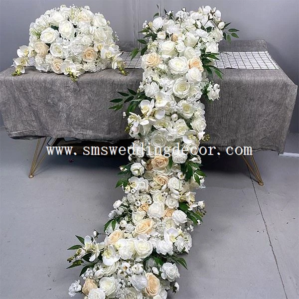 silk floral arrangements wedding